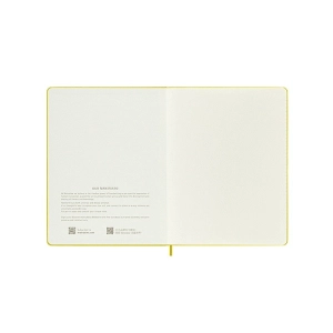 Notes MOLESKINE Classic XL (19x25 cm), linie, twarda, hay yellow, 192 strony, żółty-248124