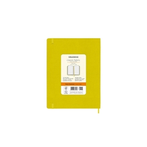 Notes MOLESKINE Classic XL (19x25 cm), linie, twarda, hay yellow, 192 strony, żółty-248127