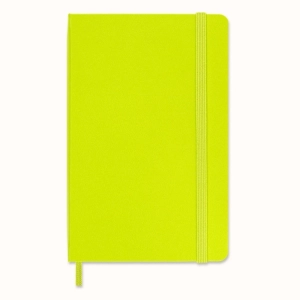 Notes MOLESKINE Classic P (9x14cm), w linie, twarda oprawa, 192 strony, lemon green-248166