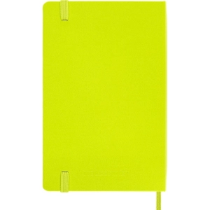 Notes MOLESKINE Classic P (9x14cm), w linie, twarda oprawa, 192 strony, lemon green-248170