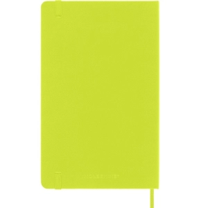 Notes MOLESKINE Classic L (13x21cm), w linie, twarda oprawa, 240 stron, lemon green-248218