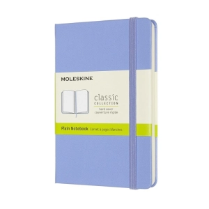 Notes MOLESKINE Classic P (9x14cm), gładki, twarda oprawa, 192 strony, hydrangea blue