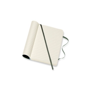 Notes MOLESKINE P (9x14cm), w linie, miękka oprawa, 192 strony, myrtle green-248243