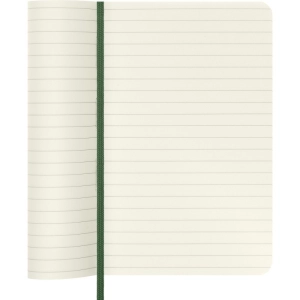 Notes MOLESKINE P (9x14cm), w linie, miękka oprawa, 192 strony, myrtle green-248244