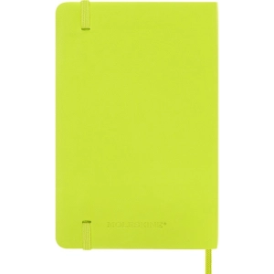 Notes MOLESKINE Classic P (9x14cm), gładki, miękka oprawa, 192 strony, lemon green-248278
