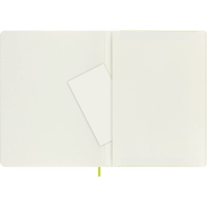 Notes MOLESKINE Classic XL (19x25cm), w linie, miękka oprawa, 192 strony, lemon green-248292