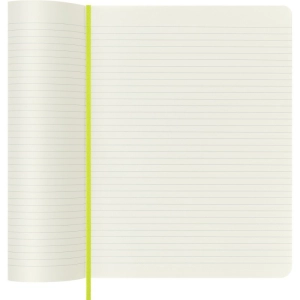 Notes MOLESKINE Classic XL (19x25cm), w linie, miękka oprawa, 192 strony, lemon green-248293