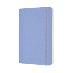 Notes MOLESKINE Classic P (9x14cm), gładki, miękka oprawa, 192 strony, hydrangea blue-248306
