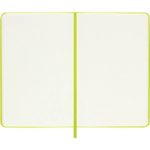 Notes MOLESKINE Classic P (9x14cm), gładki, twarda oprawa, 192 strony, lemon green-248315