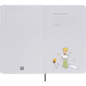 Zestaw MOLESKINE Pro Mały Książę, notes w linie + niedatowany planer L, edycja limitowana, w pudełku-248326