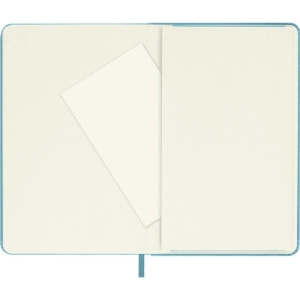 Notes MOLESKINE Classic P (9x14cm), w linie, twarda oprawa, 192 strony, reef blue-248333