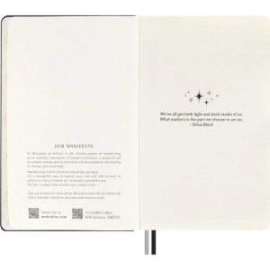 Notatnik MOLESKINE Harry Potter Lumos 2024, 13x21cm, w linie, edycja limitowana-248348
