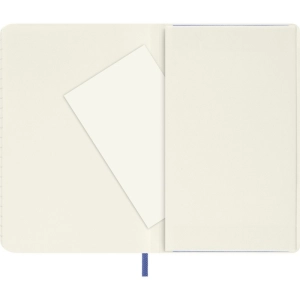 Notes MOLESKINE Classic P (9x14cm), w linie, miękka oprawa, 192 strony, hydrangea blue-248365