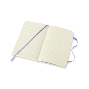 Notes MOLESKINE Classic P (9x14cm), w linie, miękka oprawa, 192 strony, hydrangea blue-248367