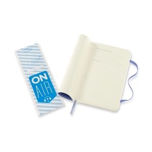 Notes MOLESKINE Classic P (9x14cm), w linie, miękka oprawa, 192 strony, hydrangea blue-248370