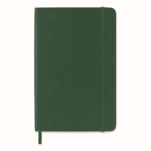 Notes MOLESKINE P (9x14cm), gładki, miękka oprawa, 192 strony, myrtle green-248421