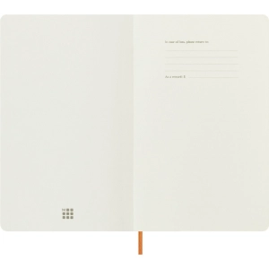 Notes MOLESKINE Pro Vege, synt. skóra węża, w linie, edycja limitowana, w pudełku, pomarańczowy-248425