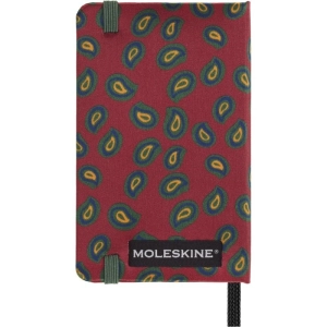 Notes MOLESKINE Pro Jedwab XS, gładki, edycja limitowana, w pudełku, bordowy-248448