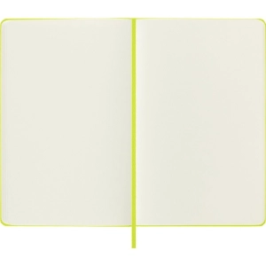 Notes MOLESKINE Classic L (13x21cm), gładki, twarda oprawa, 240 stron, lemon green-248479