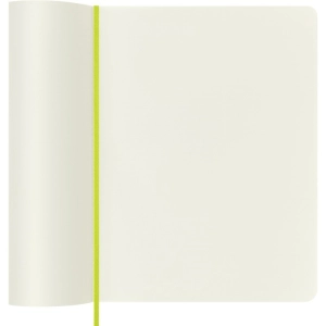 Notes MOLESKINE Classic XL (19x25cm), gładki, miękka oprawa, 192 strony, lemon green-248489