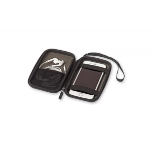 Etui MOLESKINE S zamykane na suwak, czarny-248542