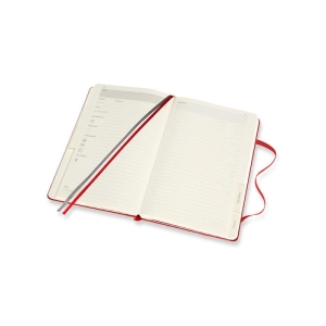 Notes MOLESKINE Passion Journal Recipe 400 str czerwony-248592
