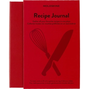 Notes MOLESKINE Passion Journal Recipe 400 str czerwony-248596