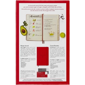 Notes MOLESKINE Passion Journal Recipe 400 str czerwony-248598