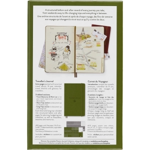 Notes MOLESKINE Passion Journal Travel 400 str zielony-248603