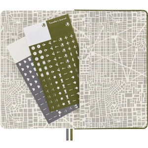 Notes MOLESKINE Passion Journal Travel 400 str zielony-248612