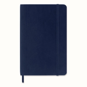 Notes MOLESKINE P (9x14cm) gładki, miękka oprawa, sapphire blue, 192 strony, niebieski-248625