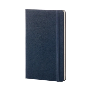 Notes MOLESKINE Classic L (13x21cm) w kratkę, twarda oprawa, sapphire blue, 240 stron, niebieski-248641