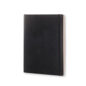 Notes MOLESKINE Classic XL (19x25cm) w kropki, miękka oprawa, 192 strony, czarny-248648