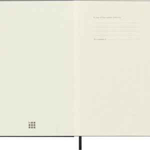 Notes MOLESKINE Classic edycja limitowana, twarda oprawa skórzana L (13x21 cm) w linie, czarny-248670