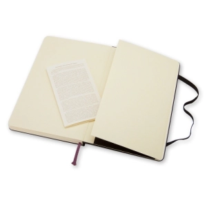 Notes MOLESKINE Classic P (9x14cm) gładki, twarda oprawa, 192 strony, czarny-248682