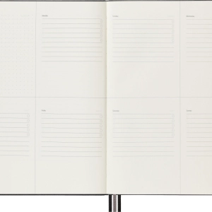 Notes MOLESKINE PRO Project Planner XL (19x25 cm) twarda oprawa, czarny-248701