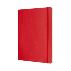 Notes MOLESKINE Classic XL 19x25cm w linie miękka oprawa 192 str czerwony-248714