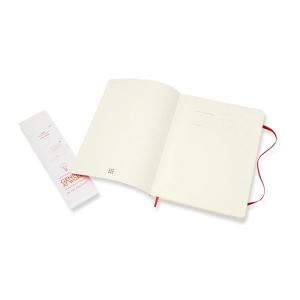 Notes MOLESKINE Classic XL 19x25cm w linie miękka oprawa 192 str czerwony-248715
