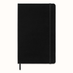 Notes MOLESKINE Classic L (13x21cm) w kratkę, twarda oprawa, 240 stron, czarny-248723