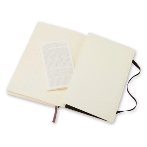 Notes MOLESKINE Classic P (9x14cm) w linie, miękka oprawa, 192 strony, czarny-248743