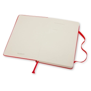 Notes MOLESKINE Classic P (9x14cm) w linie, twarda oprawa, 192 strony, czerwony-248761
