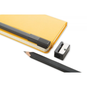Zestaw MOLESKINE 2 ołówki czarne z drzewa cedrowego 2B i temperówka-248764