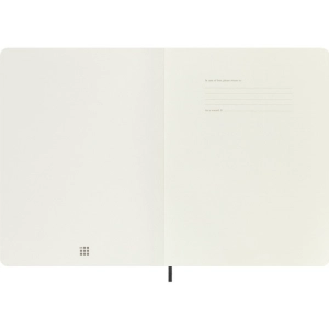 Notes MOLESKINE Classic XL (19x25cm) w kratkę, miękka oprawa, 192 strony, czarny-248768