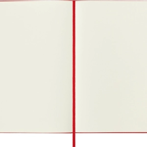 Notes MOLESKINE Classic L (13x21cm) gładki, twarda oprawa, 240 stron, czerwony-248789