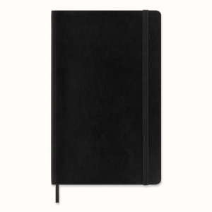 Notes MOLESKINE Classic L (13x21cm) w kratkę, miękka oprawa, 192 strony, czarny-248796