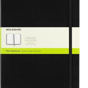 Notes MOLESKINE Classic XL (19x25cm) gładki, twarda oprawa, 192 strony, czarny-248801