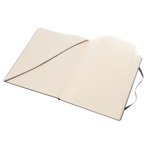 Notes MOLESKINE Classic XL (19x25cm) gładki, twarda oprawa, 192 strony, czarny-248802