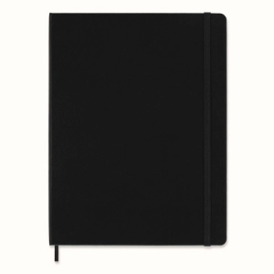 Notes MOLESKINE Classic XL (19x25cm) gładki, twarda oprawa, 192 strony, czarny-248810