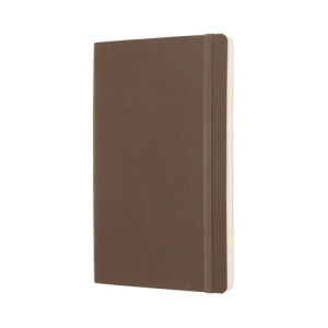Notes MOLESKINE L (13x21 cm) gładki, miękka oprawa, earth brown, 192 strony, brązowy-248828
