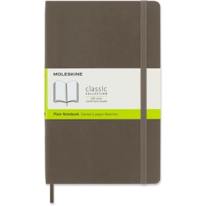 Notes MOLESKINE L (13x21 cm) gładki, miękka oprawa, earth brown, 192 strony, brązowy-248832